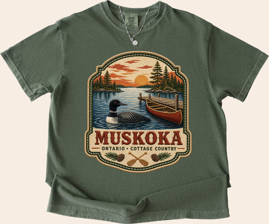 Muskoka Ontario Vintage Patch