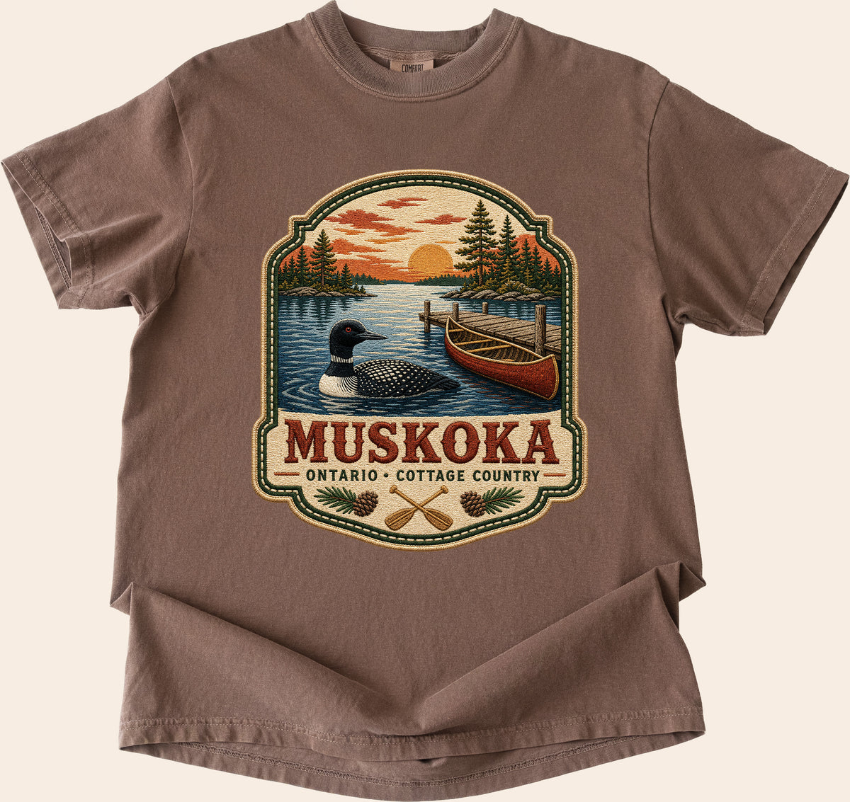 Muskoka Ontario Vintage Patch