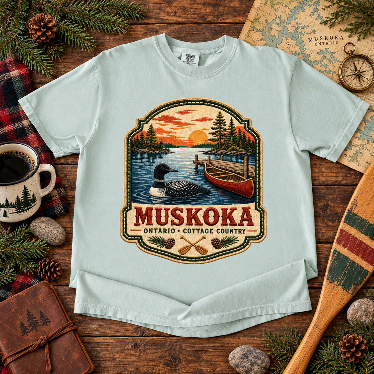 Muskoka Ontario Vintage Patch