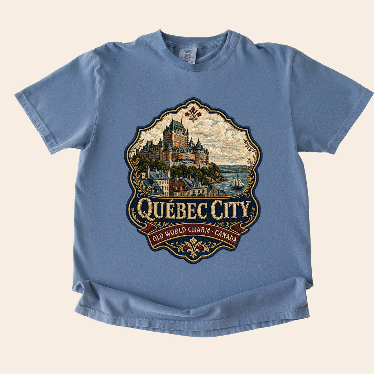 Quebec City Quebec Vintage Patch