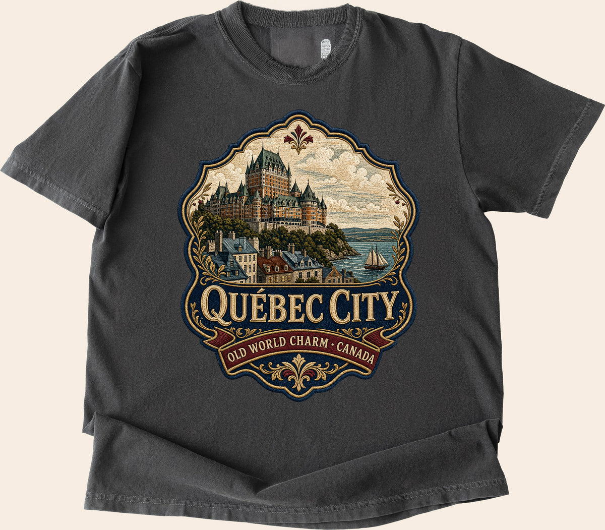 Quebec City Quebec Vintage Patch