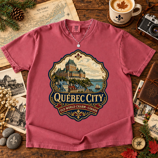 Quebec City Quebec Vintage Patch