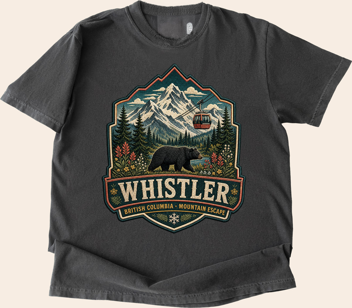 Whistler British Columbia Vintage Patch