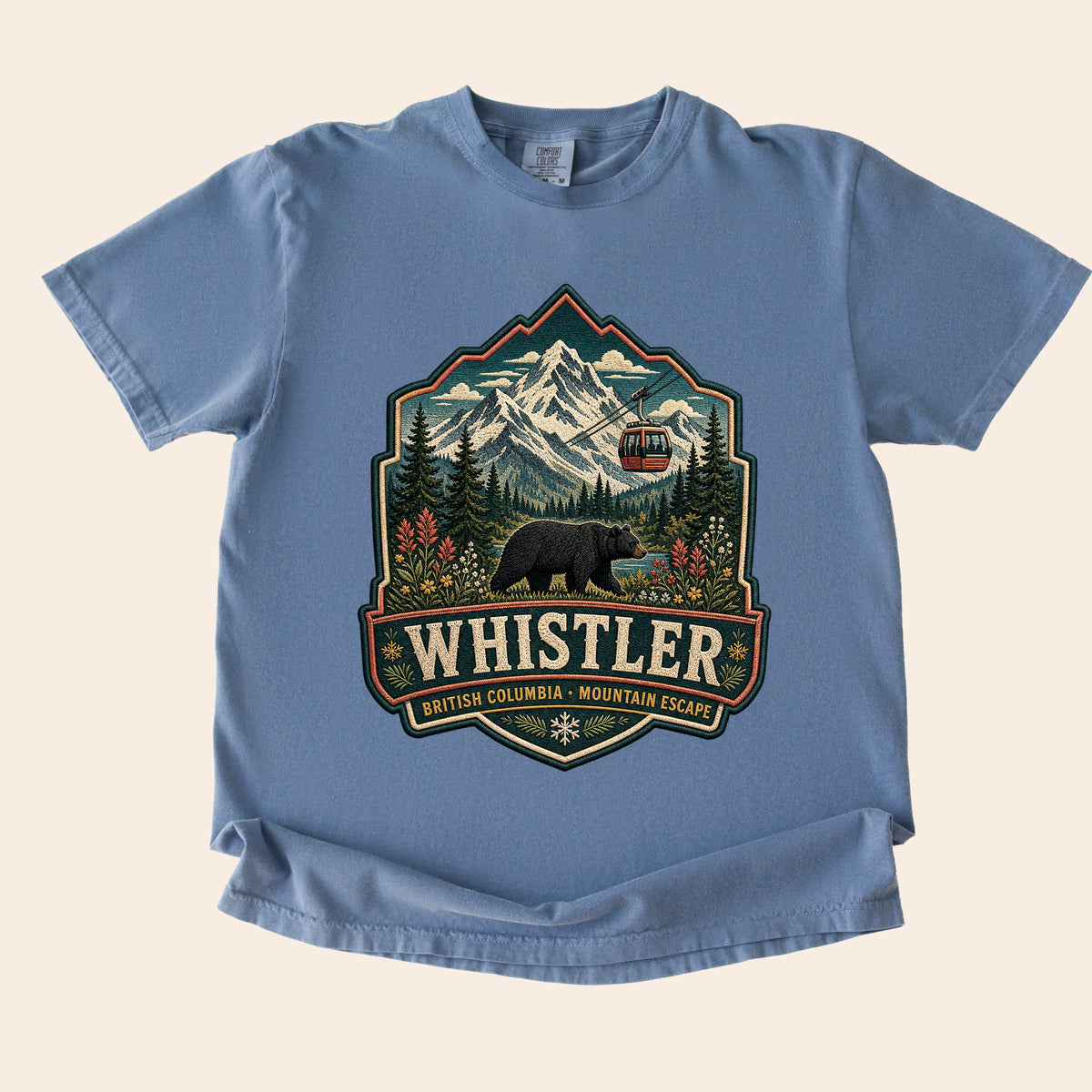 Whistler British Columbia Vintage Patch