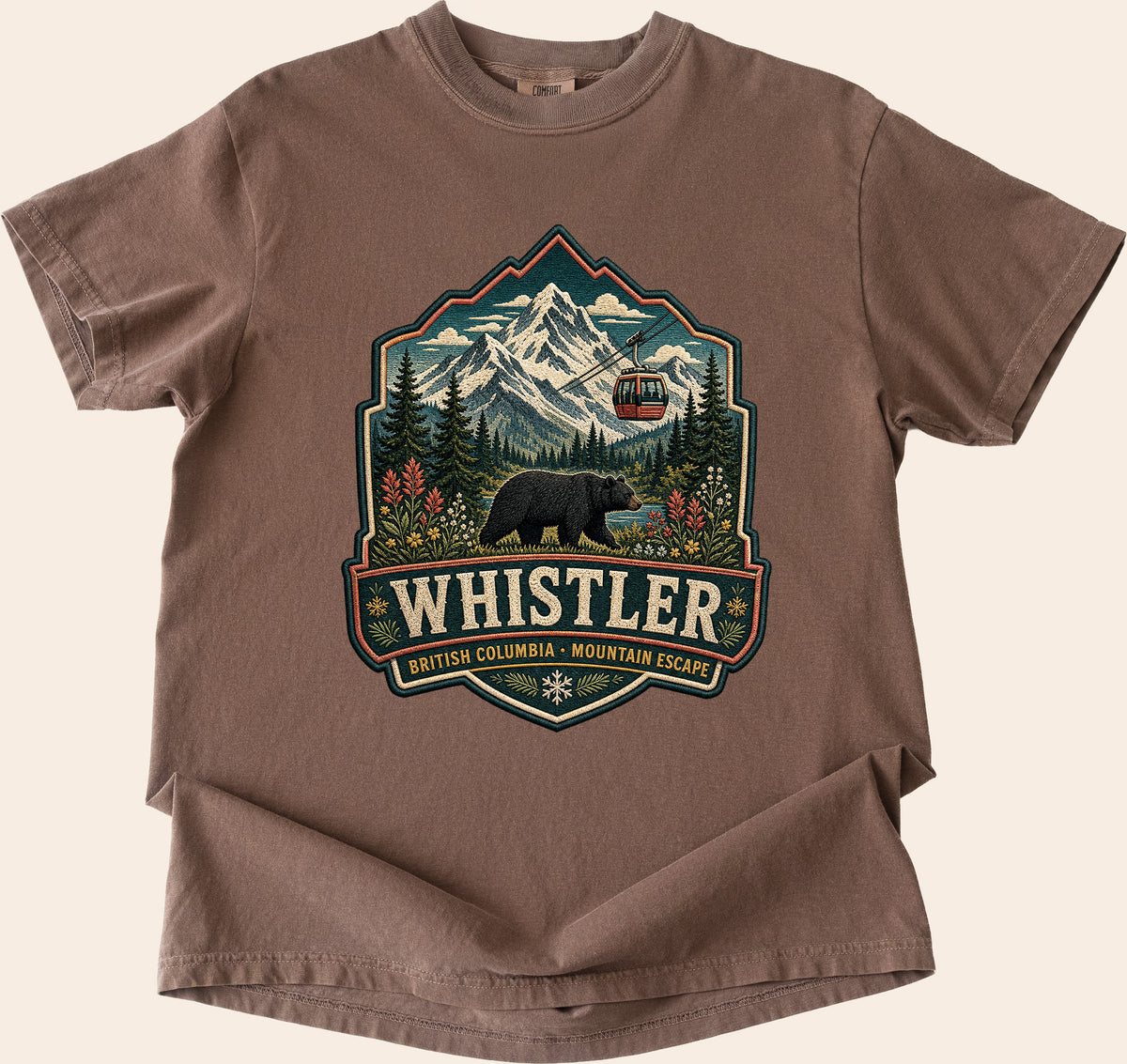 Whistler British Columbia Vintage Patch