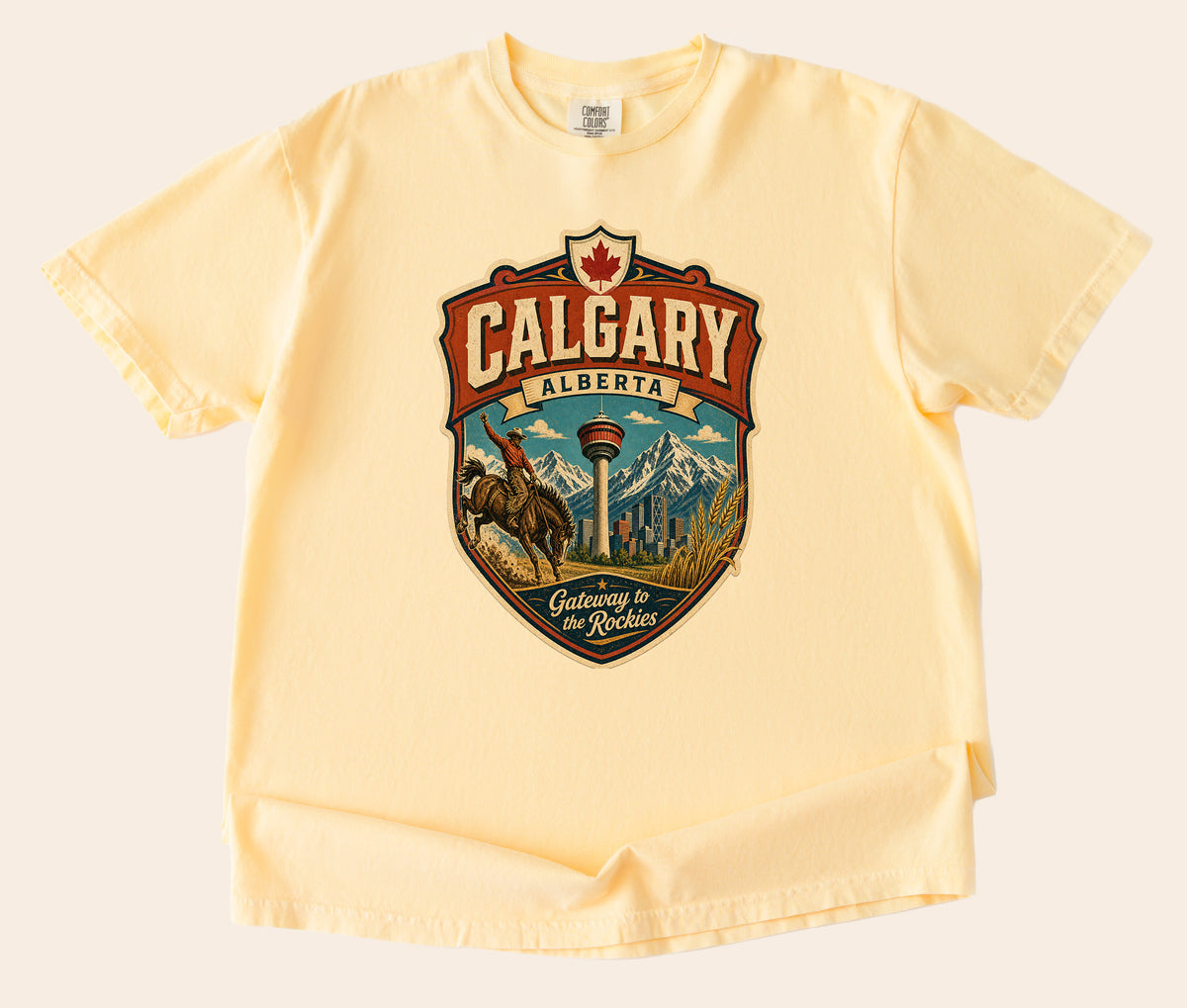 Calgary Alberta Vintage T Shirt