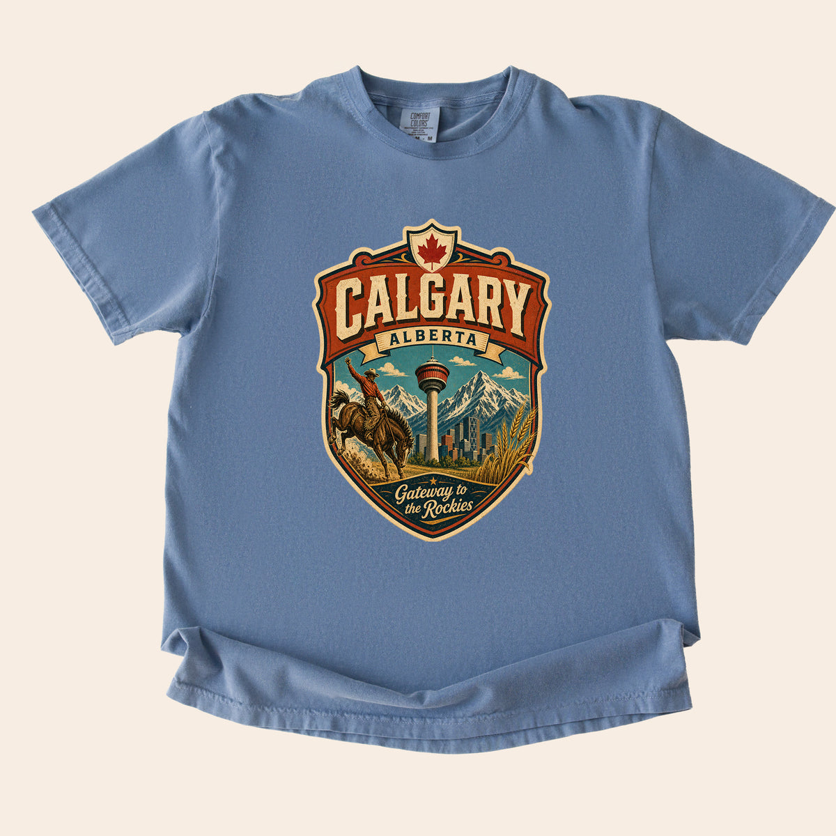 Calgary Alberta Vintage T Shirt