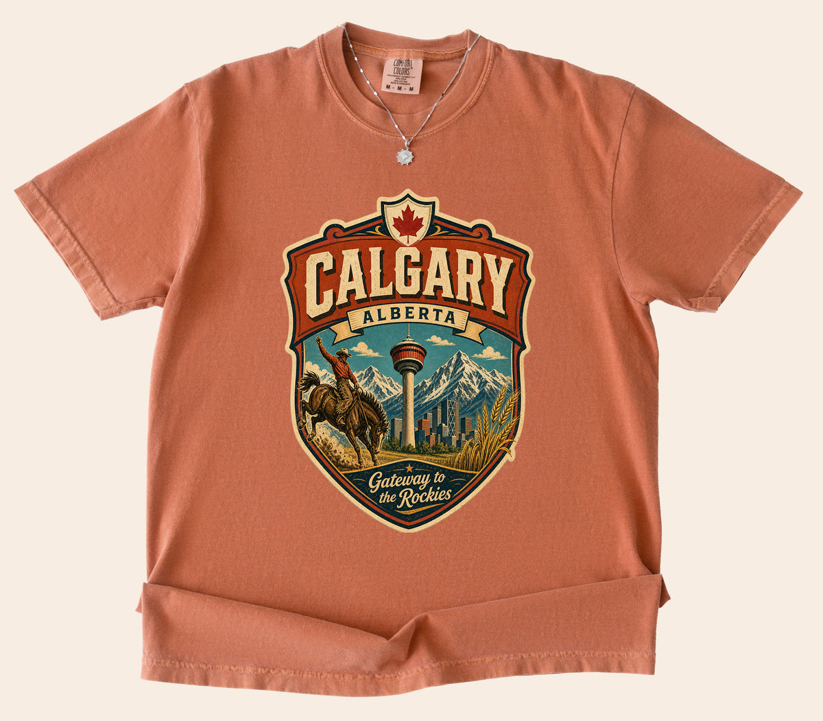 Calgary Alberta Vintage T Shirt
