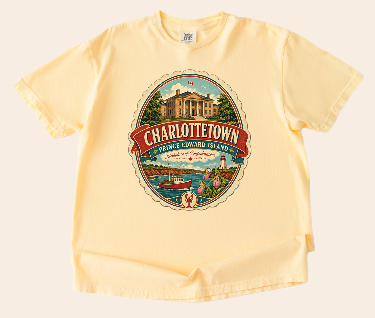 Charlottetown PEI Vintage T Shirt