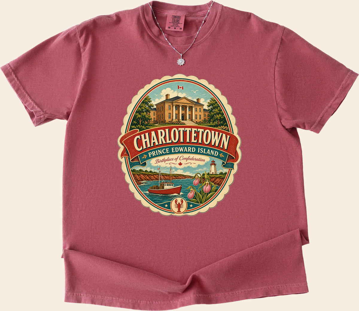 Charlottetown PEI Vintage T Shirt