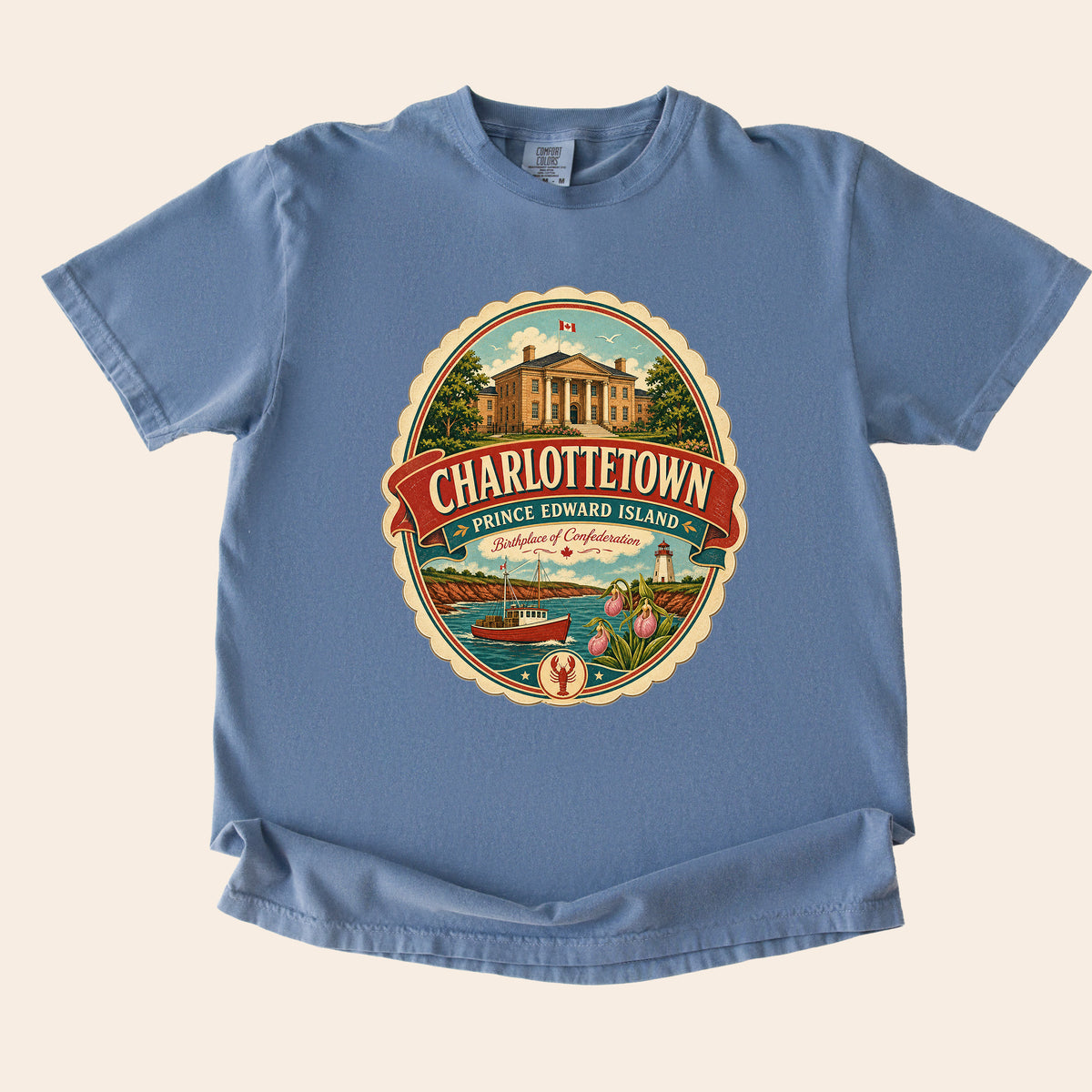 Charlottetown PEI Vintage T Shirt