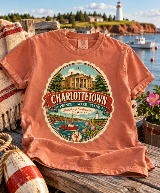 Charlottetown PEI Vintage T Shirt