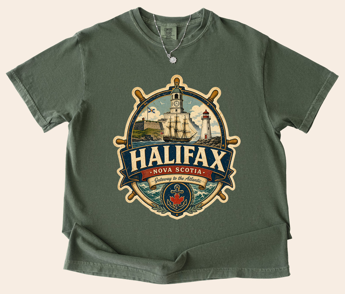 Halifax Nova Scotia Vintage T Shirt