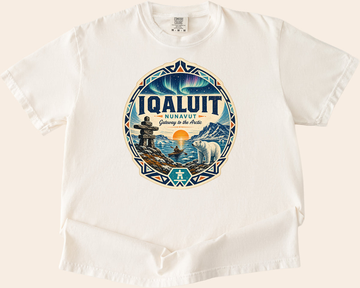 Iqaluit Nunavut Vintage T Shirt