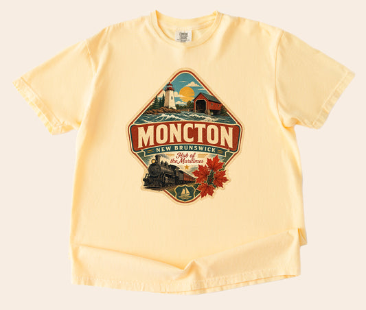 Moncton New Brunswick Vintage T Shirt