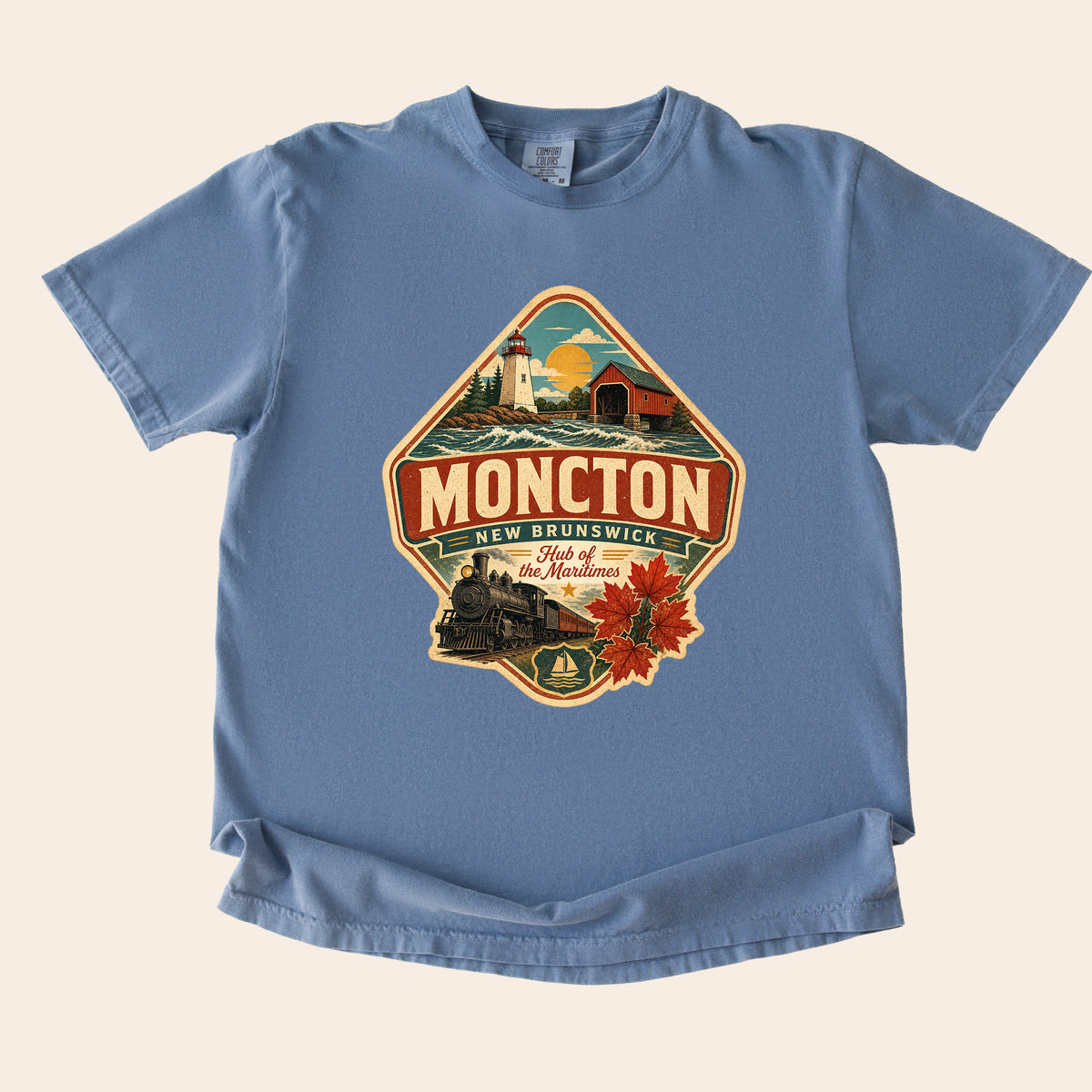 Moncton New Brunswick Vintage T Shirt