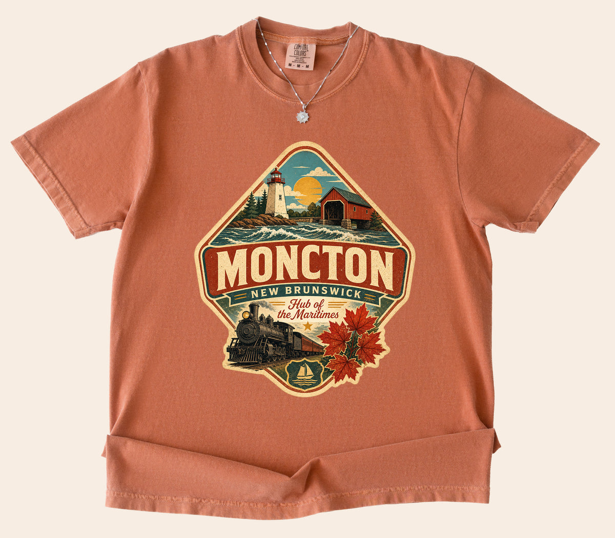Moncton New Brunswick Vintage T Shirt