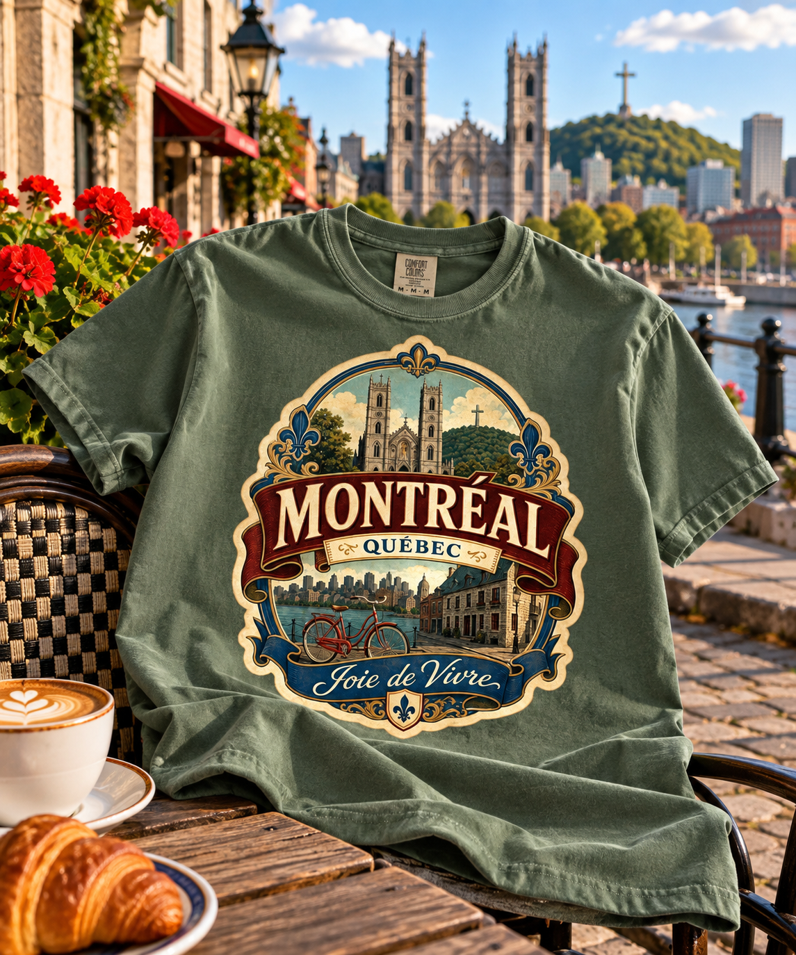 Montreal Quebec Vintage T Shirt