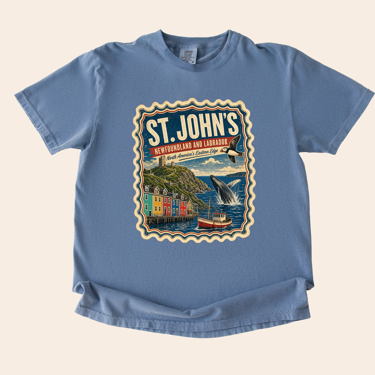 St. John's Newfoundland  Vintage T Shirt