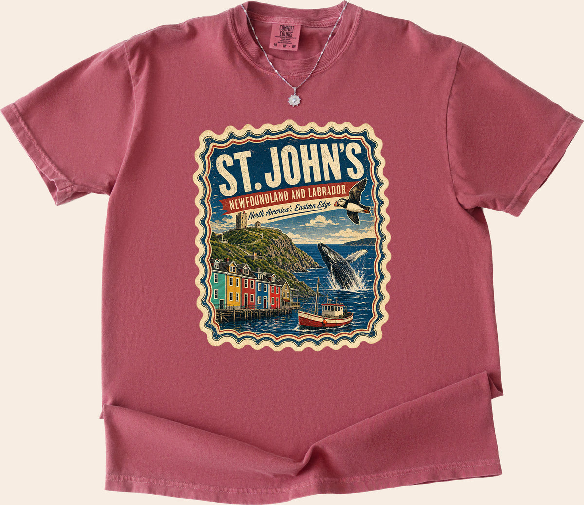 St. John's Newfoundland  Vintage T Shirt