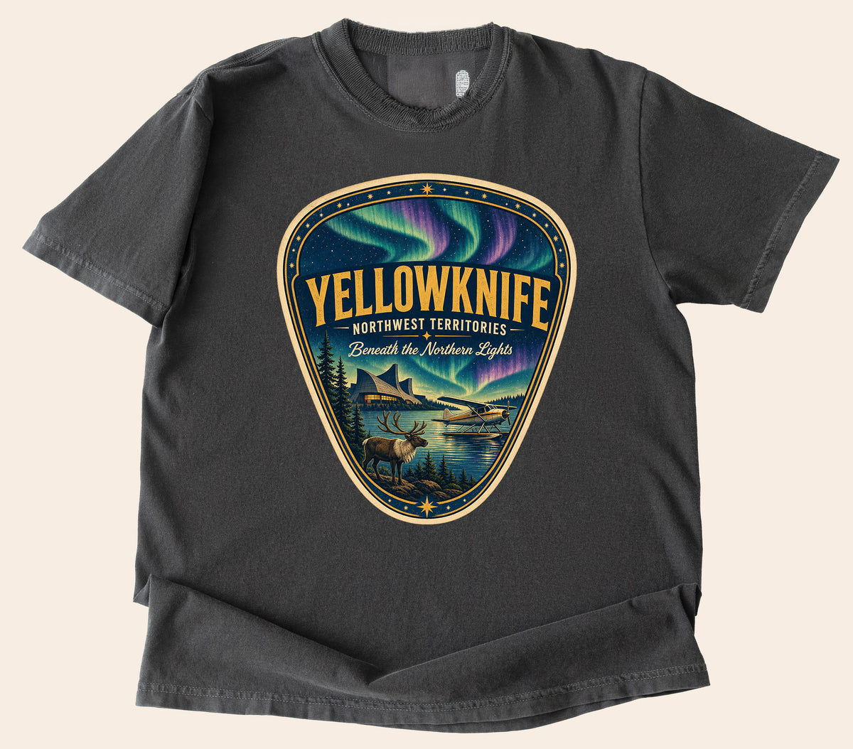 Yellowknife NWT  Vintage T Shirt
