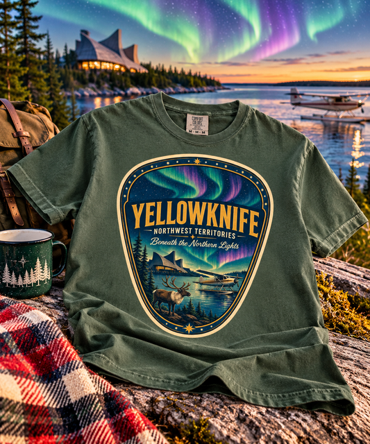Yellowknife NWT  Vintage T Shirt