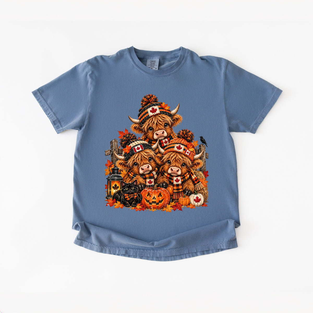 Highland Cow Halloween T Shirt