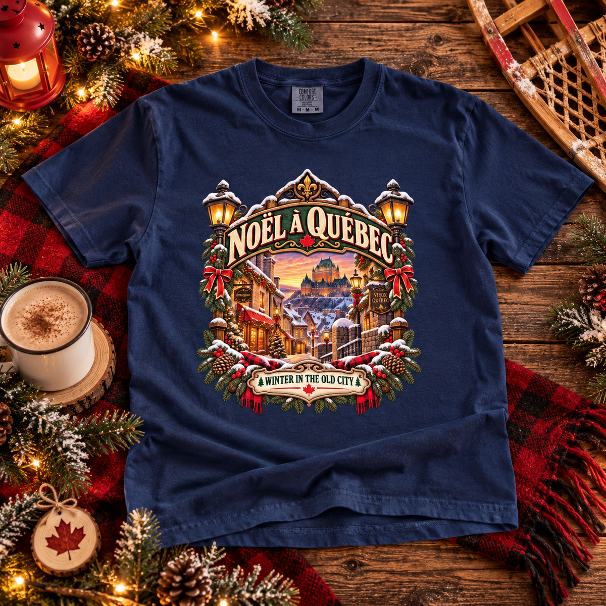 Noël à Québec T-Shirt