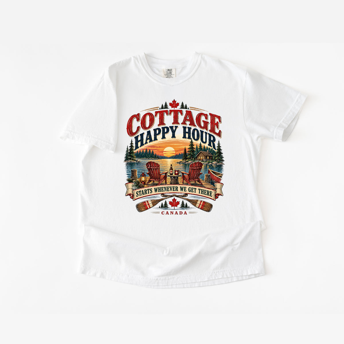 Cottage Happy Hour T-Shirt