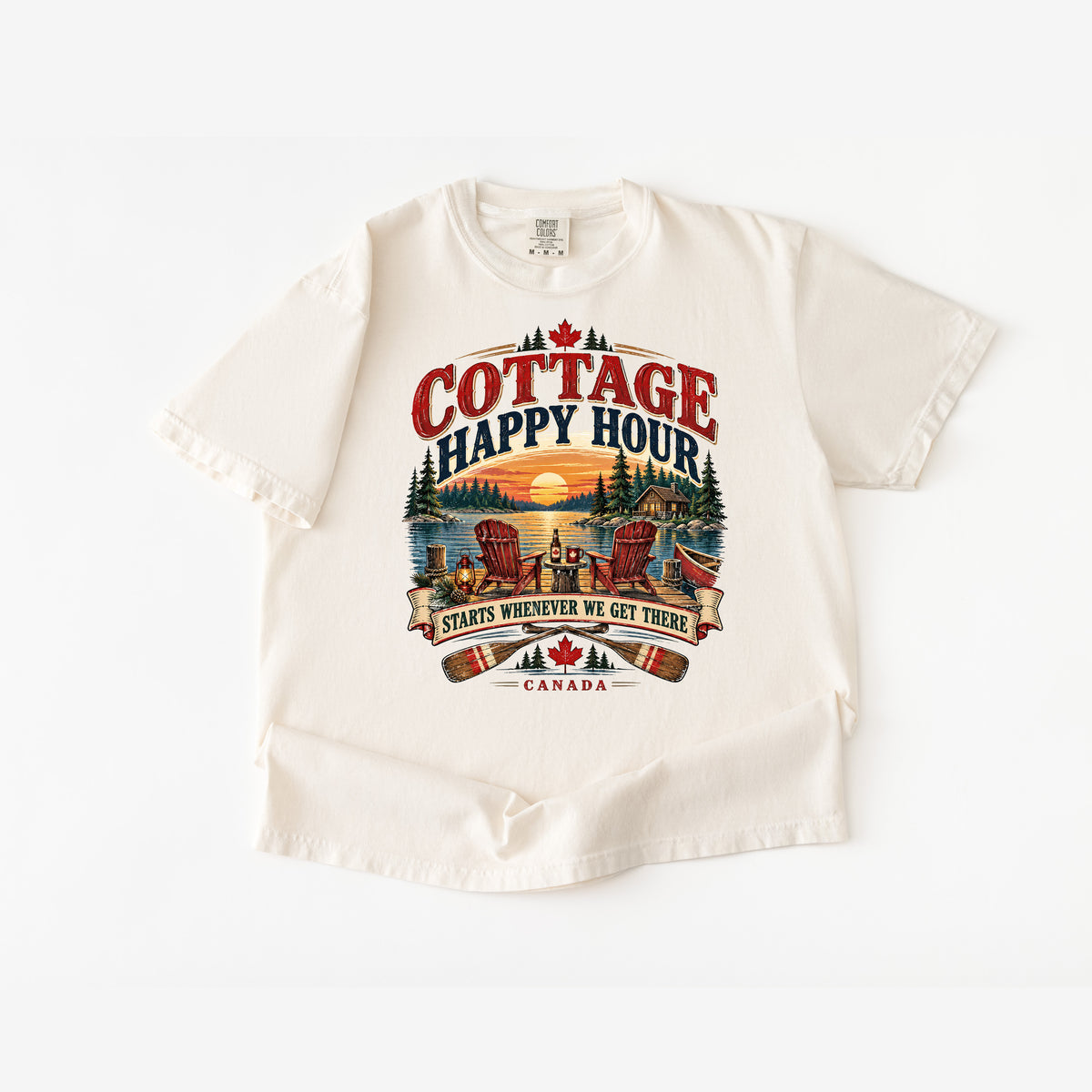 Cottage Happy Hour T-Shirt