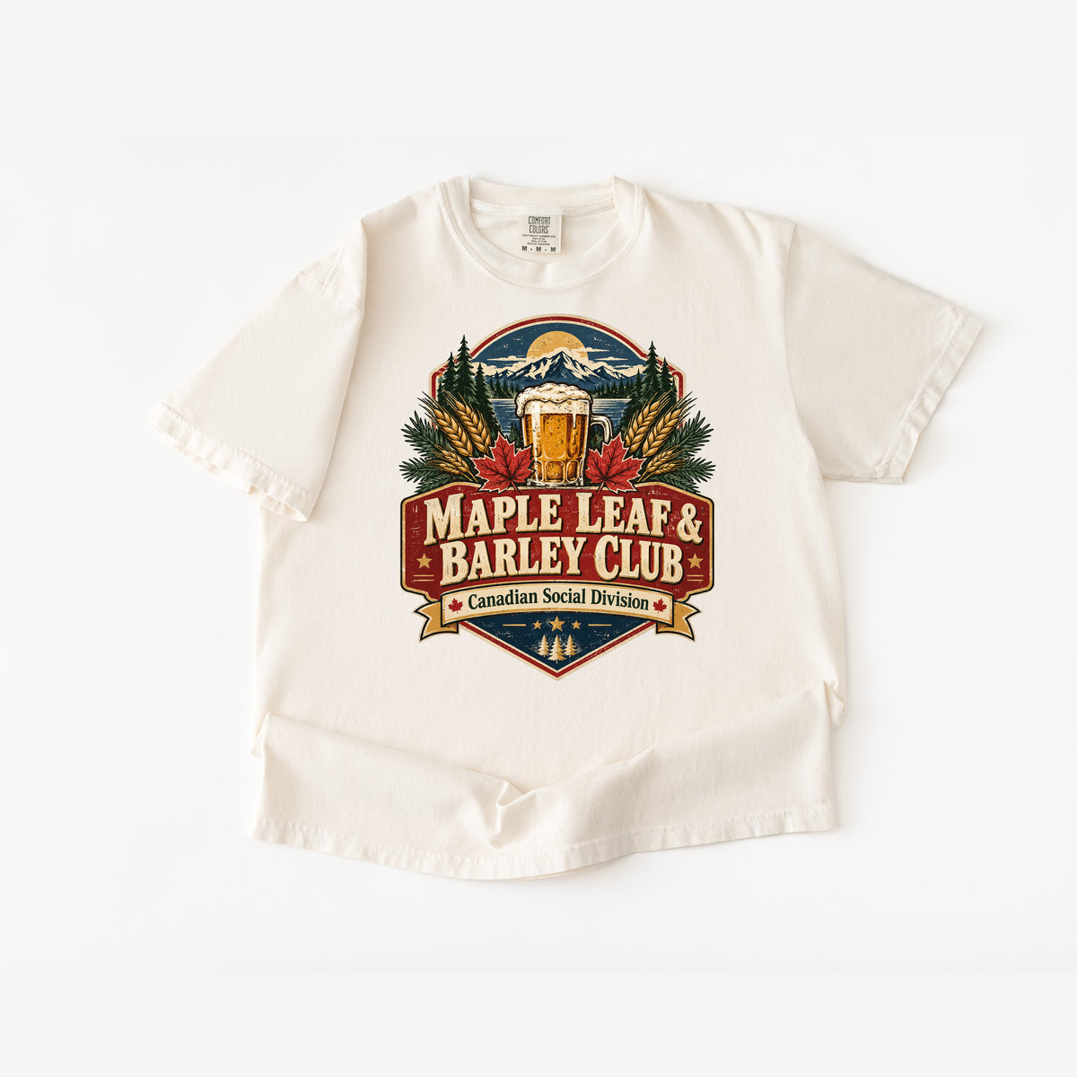Maple Leaf & Barley Club  T-Shirt