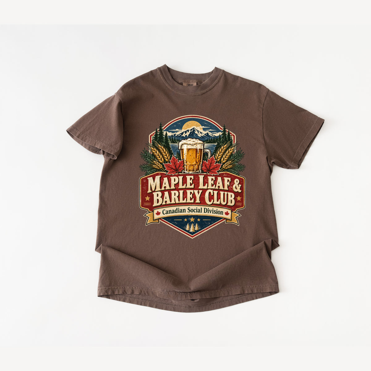 Maple Leaf & Barley Club  T-Shirt