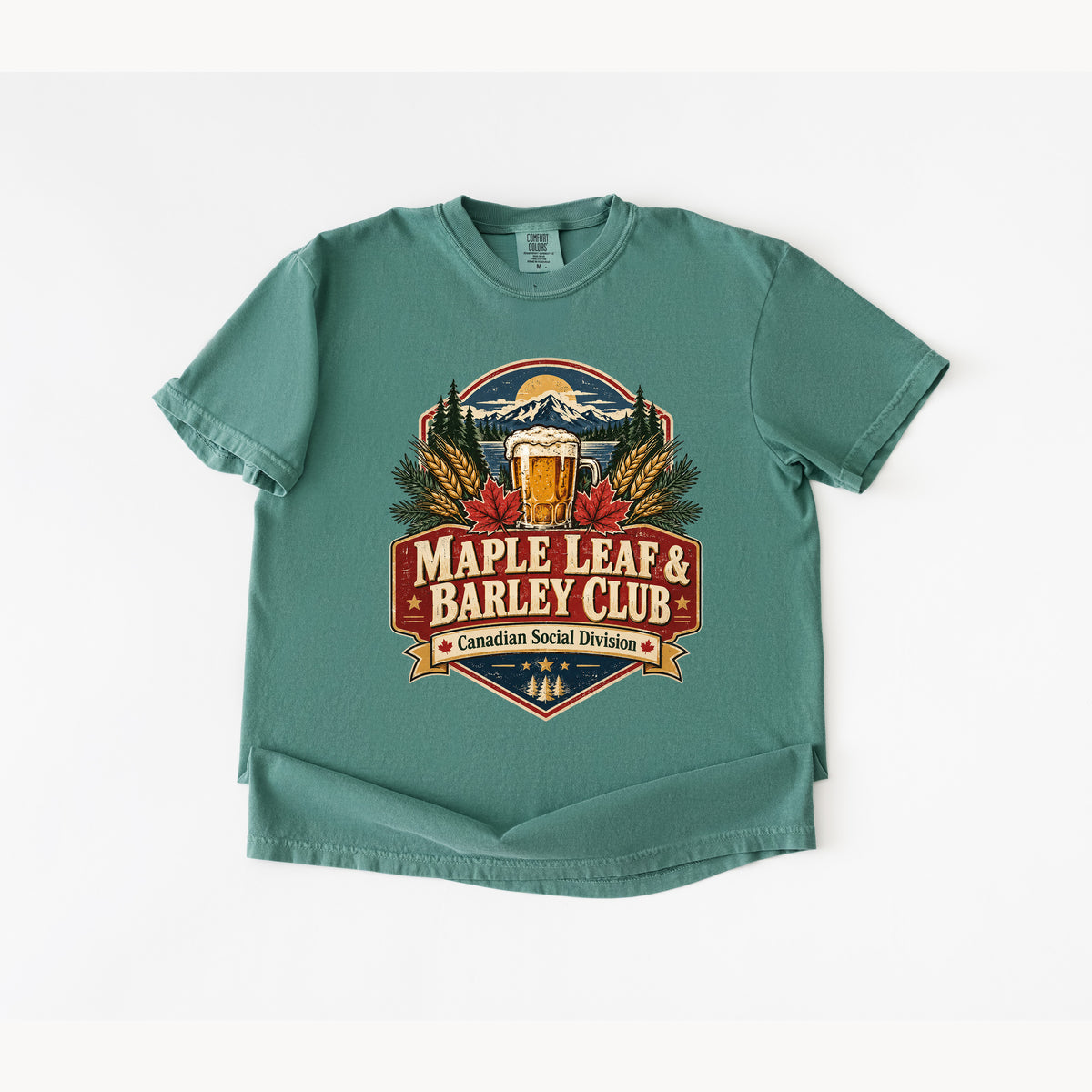 Maple Leaf & Barley Club  T-Shirt