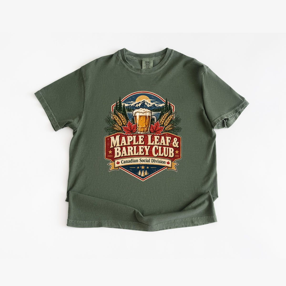 Maple Leaf & Barley Club  T-Shirt