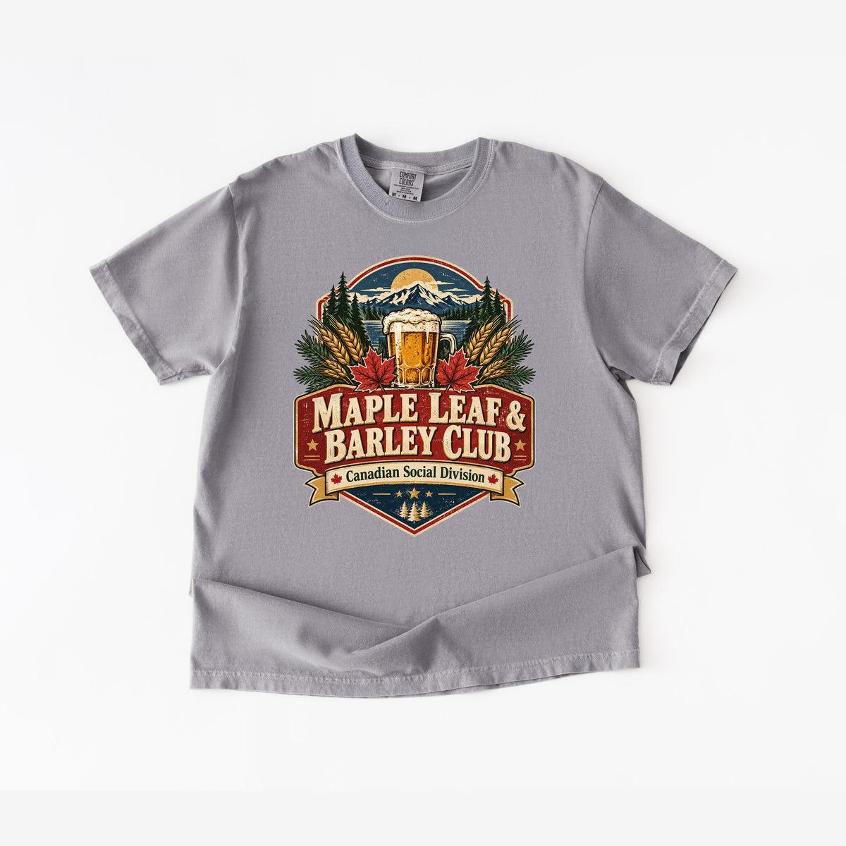 Maple Leaf & Barley Club  T-Shirt