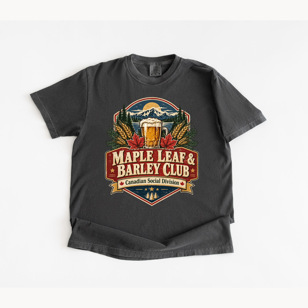 Maple Leaf & Barley Club  T-Shirt