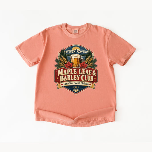T-shirt Maple Leaf & Barley Club