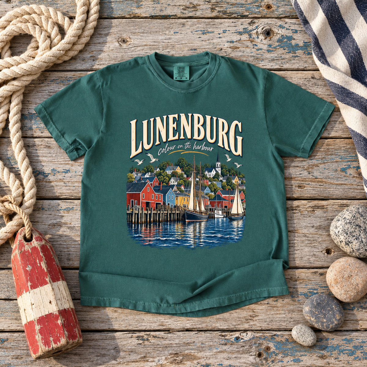 Lunenburg Harbour T-Shirt
