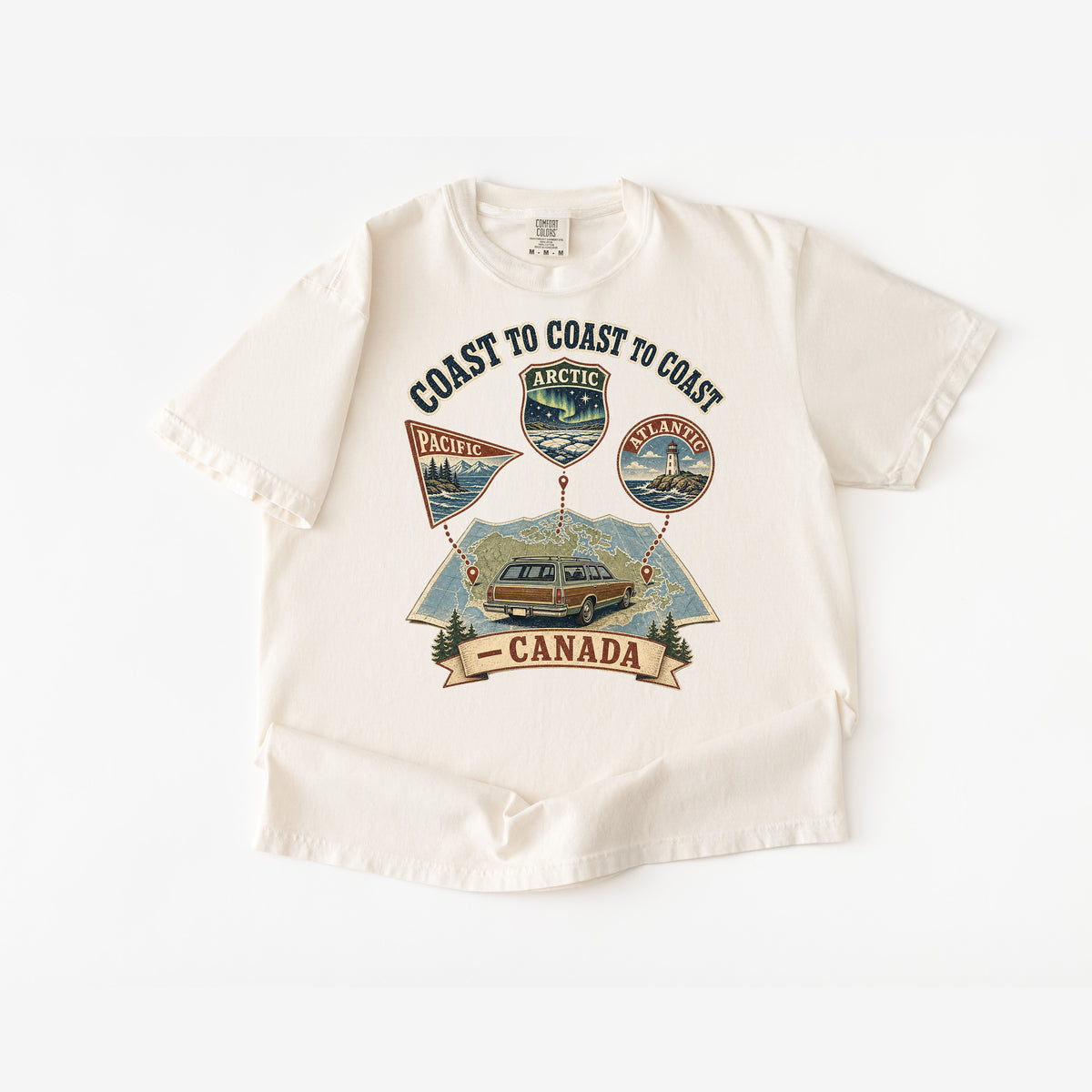 Coast to Coast to Coast Canada T-Shirt