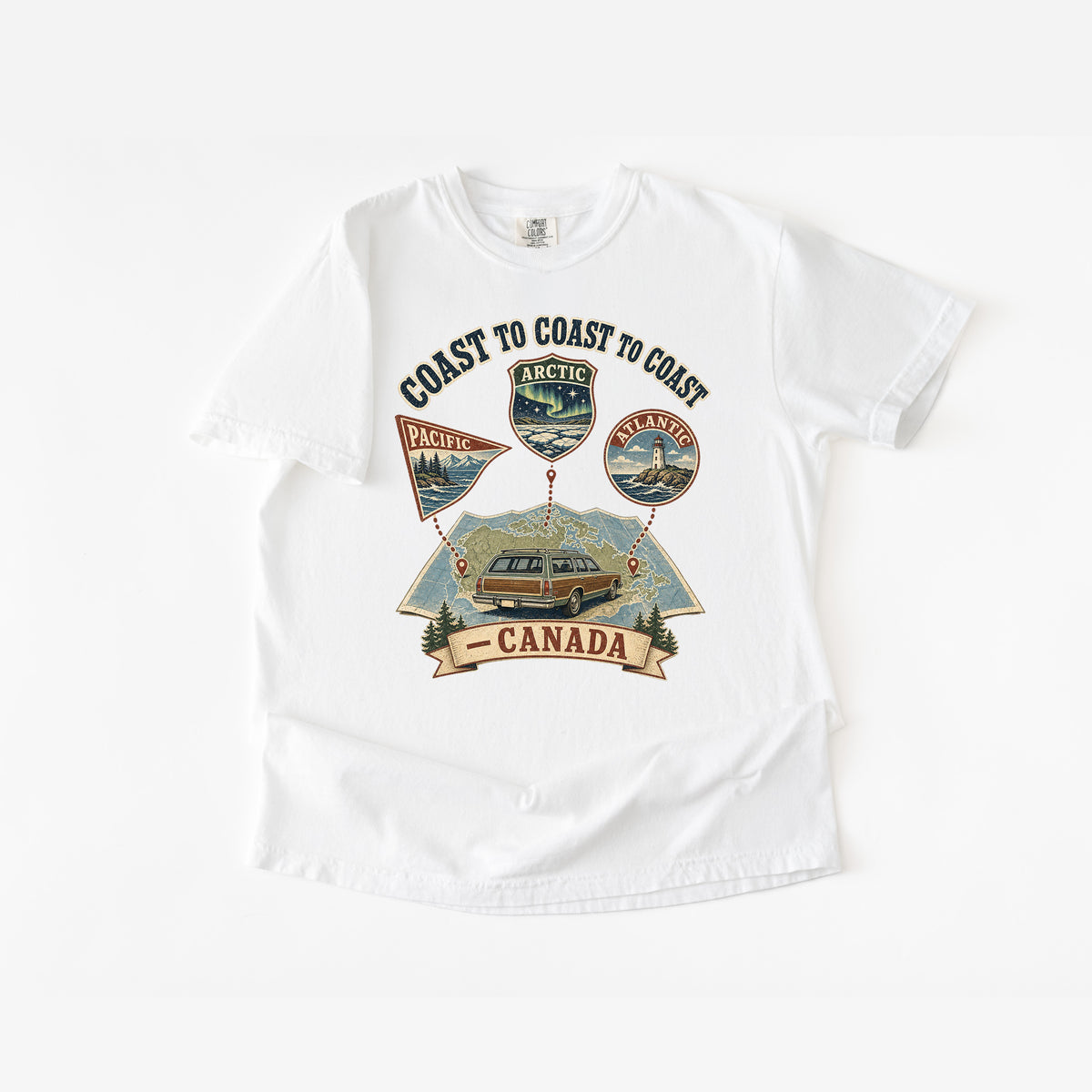 Coast to Coast to Coast Canada T-Shirt