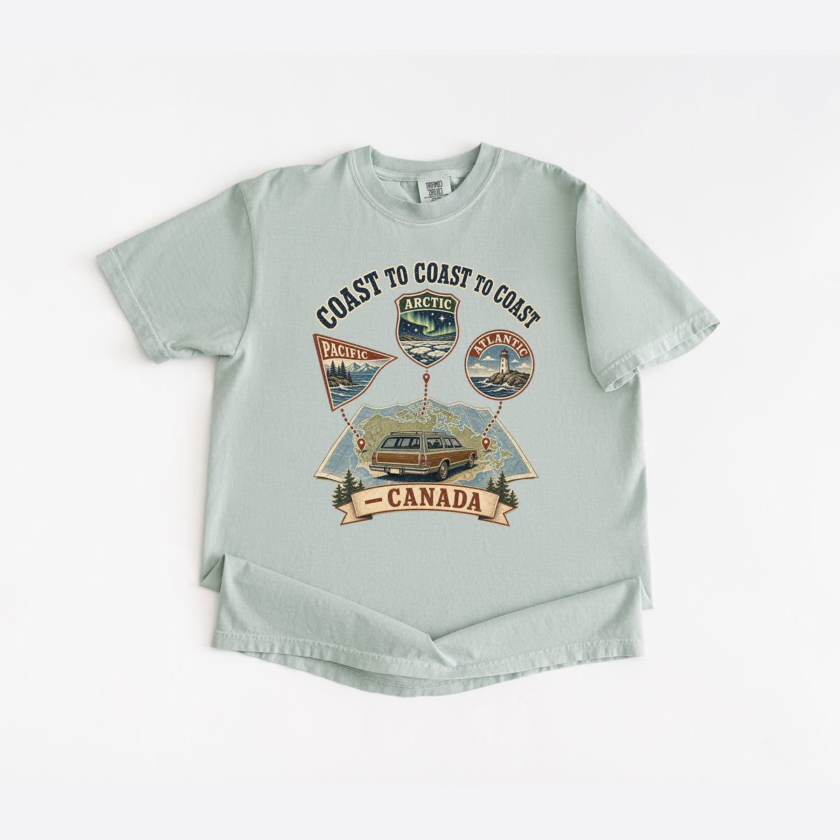 Coast to Coast to Coast Canada T-Shirt