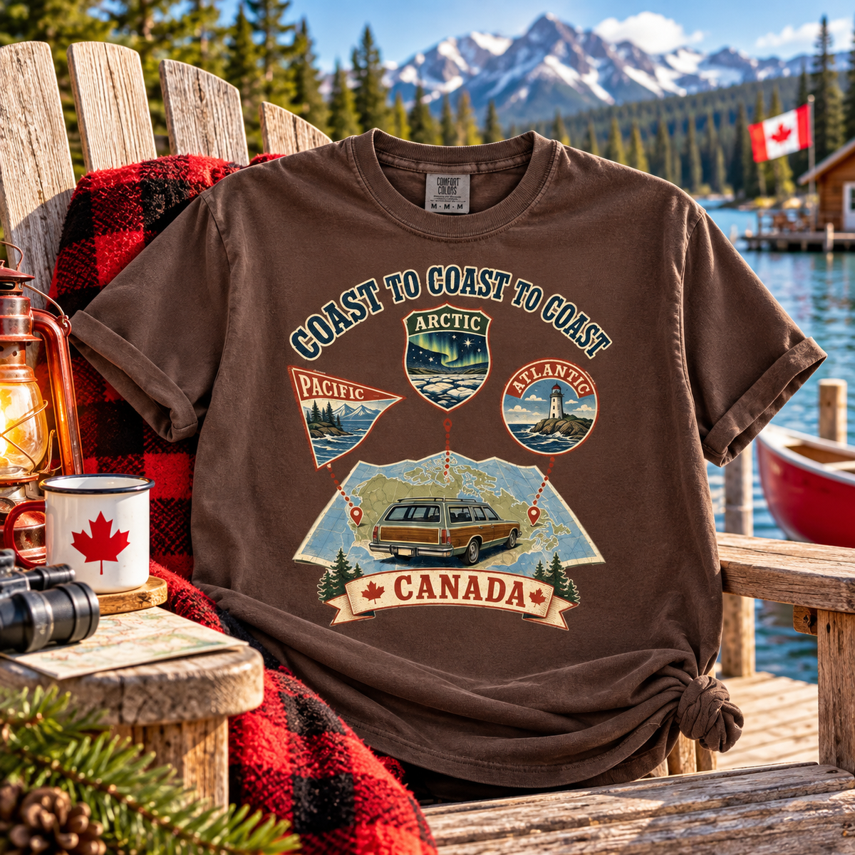 Coast to Coast to Coast Canada T-Shirt