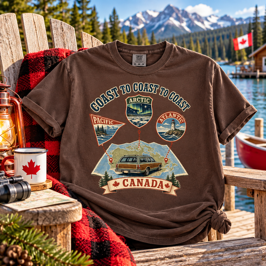 Coast to Coast to Coast Canada T-Shirt