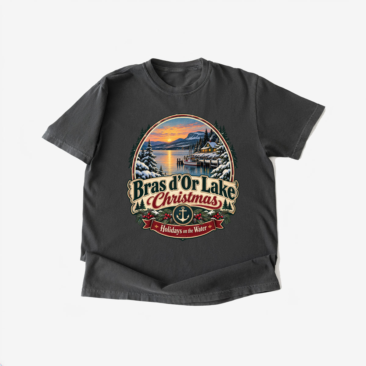 Bras d’Or Lake Christmas T-Shirt