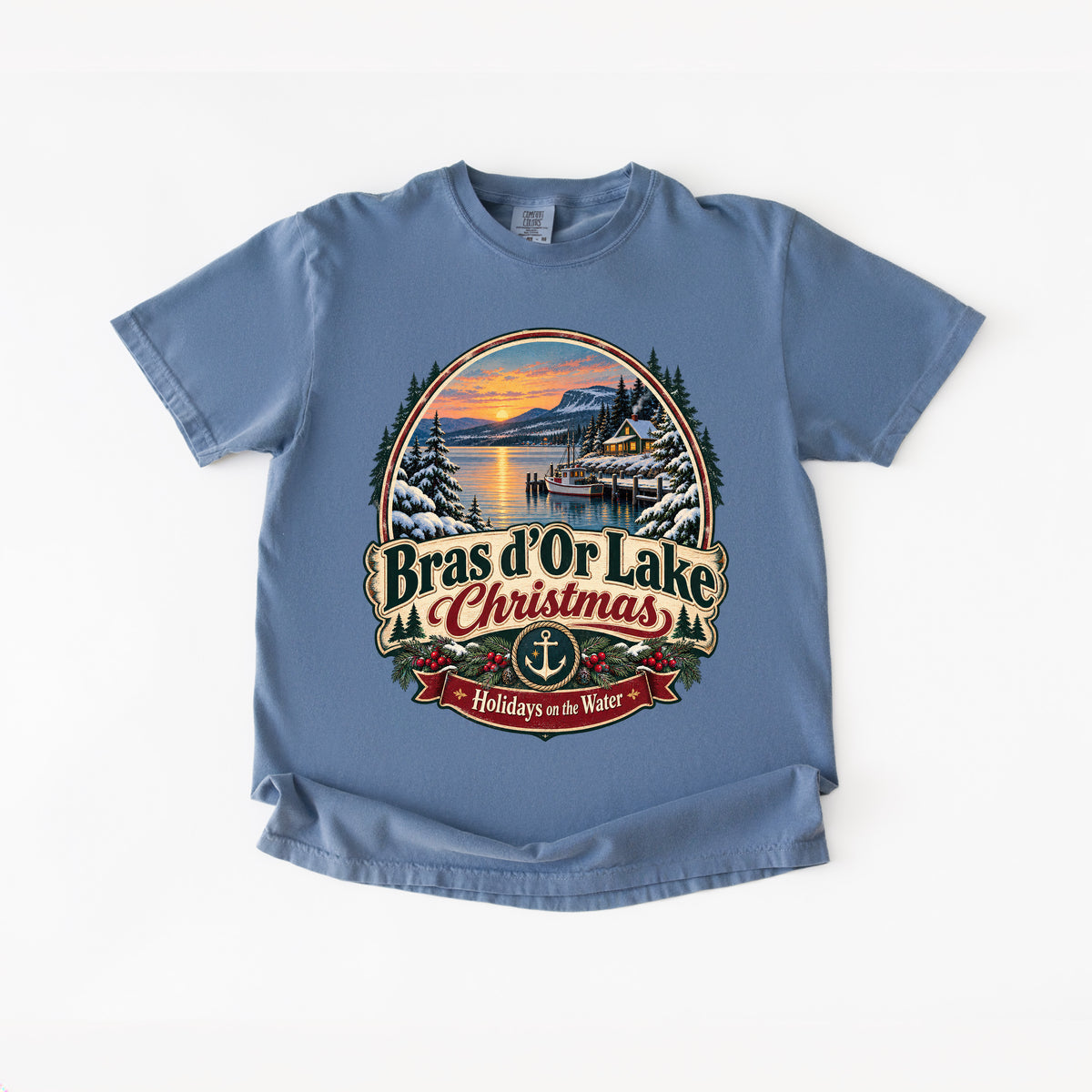 Bras d’Or Lake Christmas T-Shirt