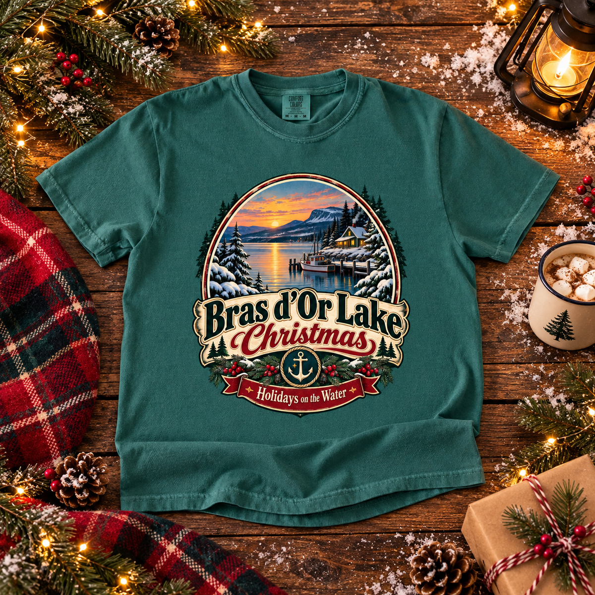 Bras d’Or Lake Christmas T-Shirt