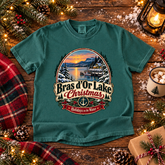 Bras d’Or Lake Christmas T-Shirt