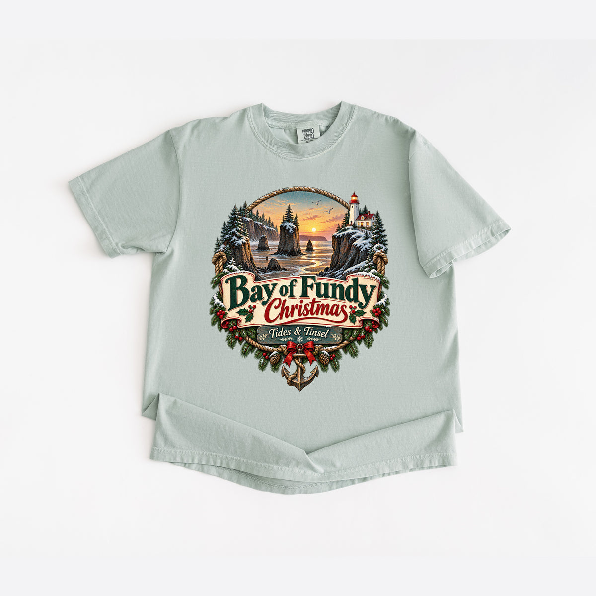 Bay of Fundy Christmas T-Shirt