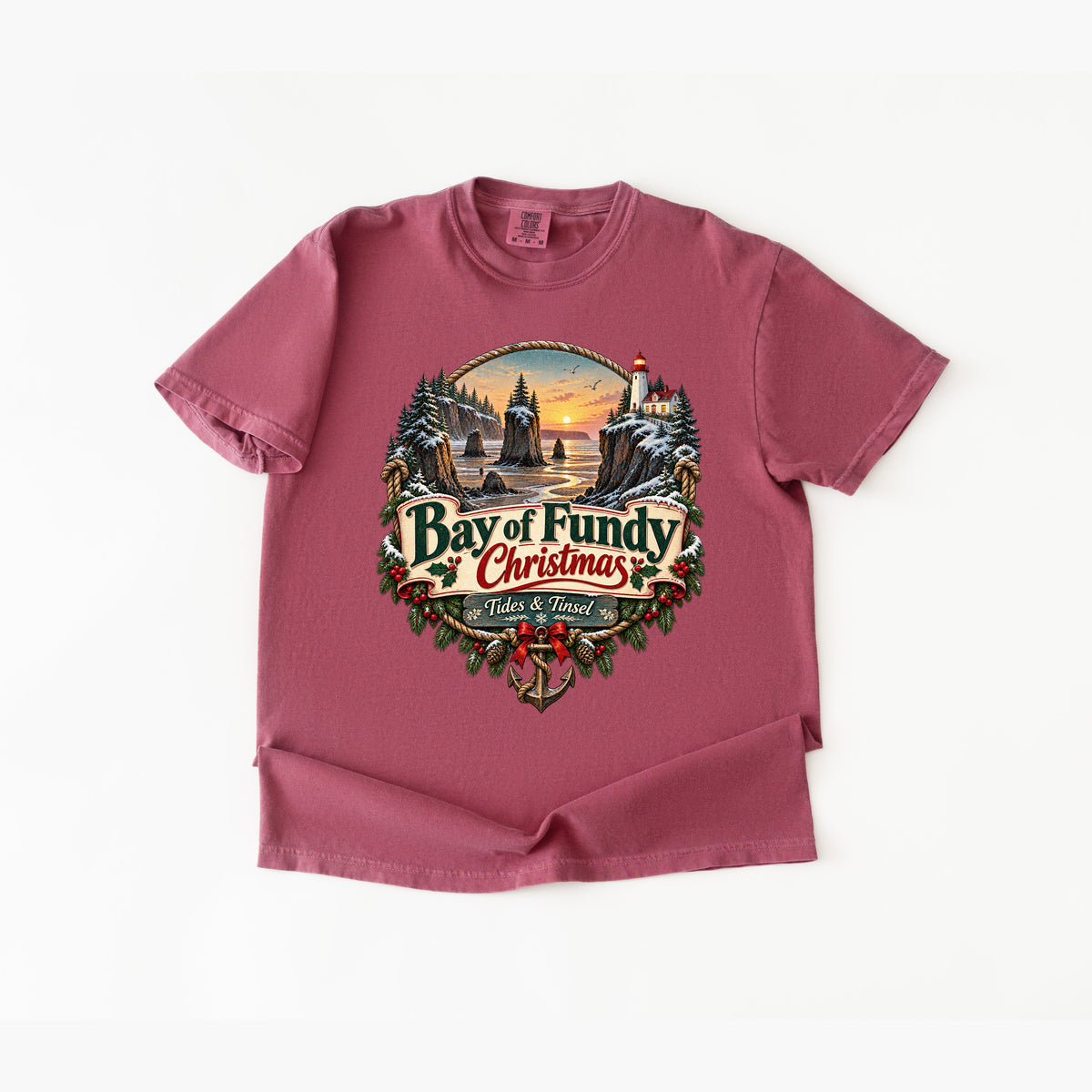 Bay of Fundy Christmas T-Shirt