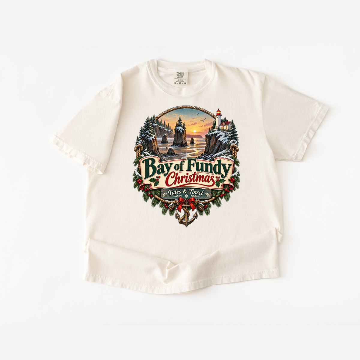 Bay of Fundy Christmas T-Shirt